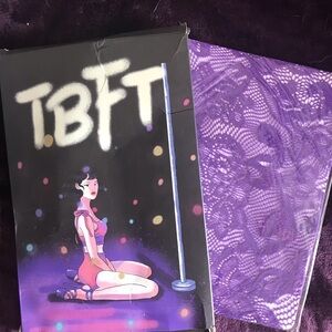 TBFT Graphic Novel with Purple Lace Cover
